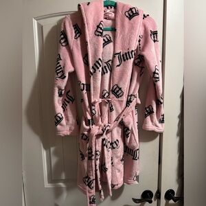 Juicy Couture Pink Kids Robe